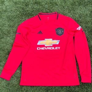 Manchester United men’s 2019-20 #21 Daniel James home jersey size medium M